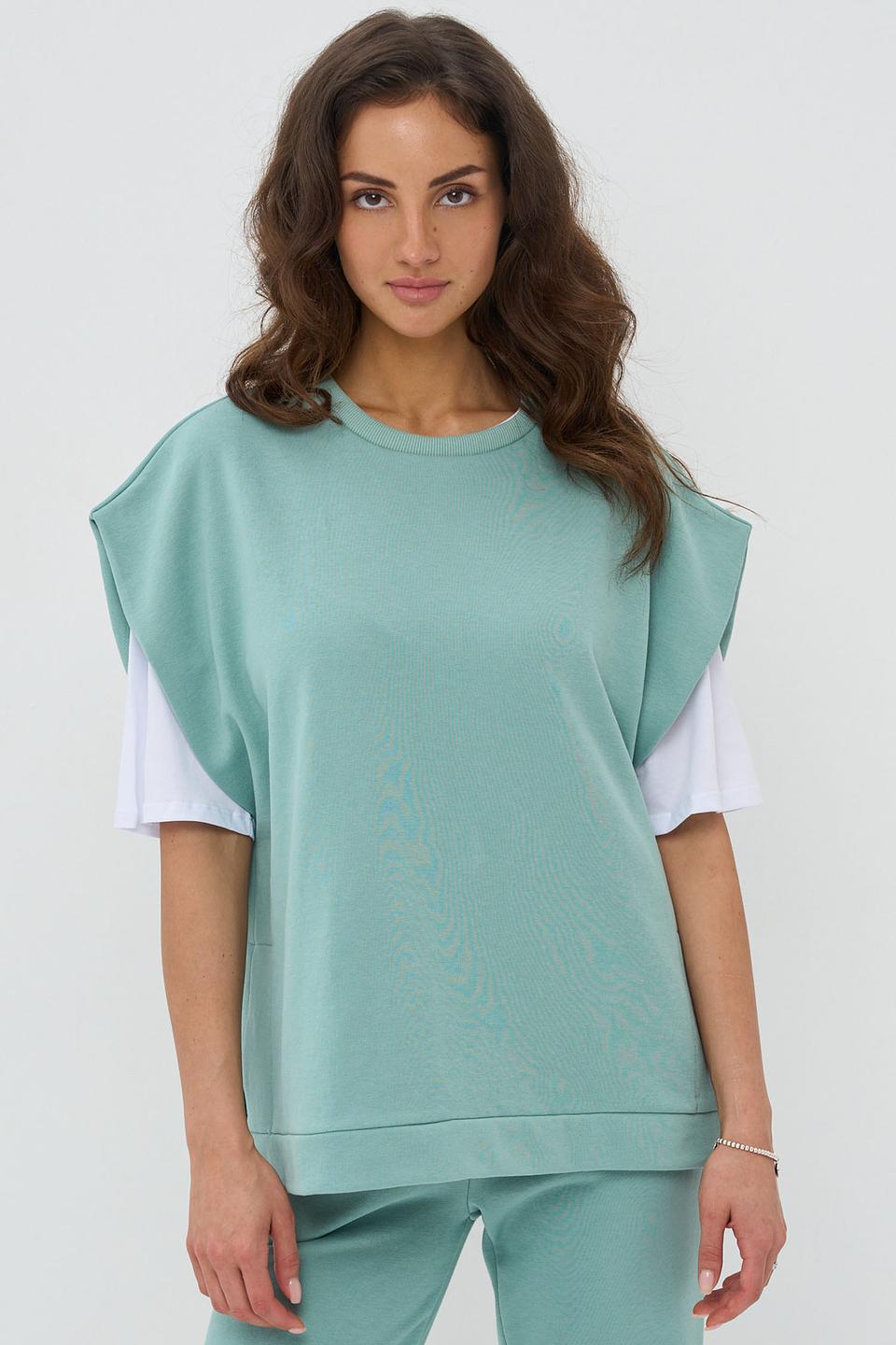 Жилет VAY женский мятный