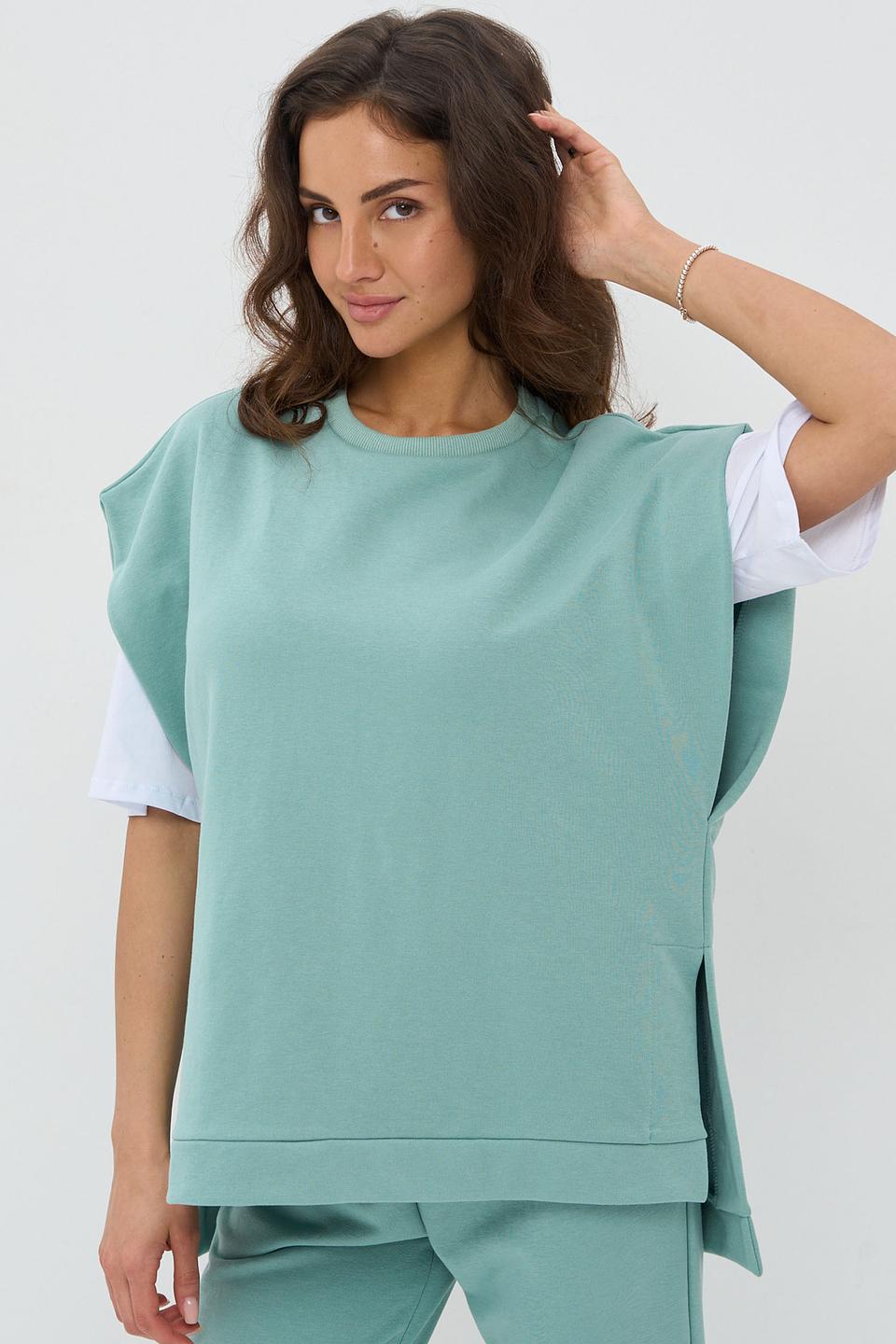 Жилет VAY женский мятный