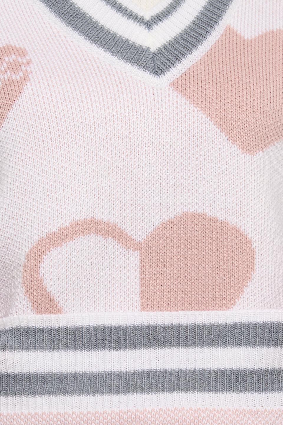 Жилет BE YOU с сердечками