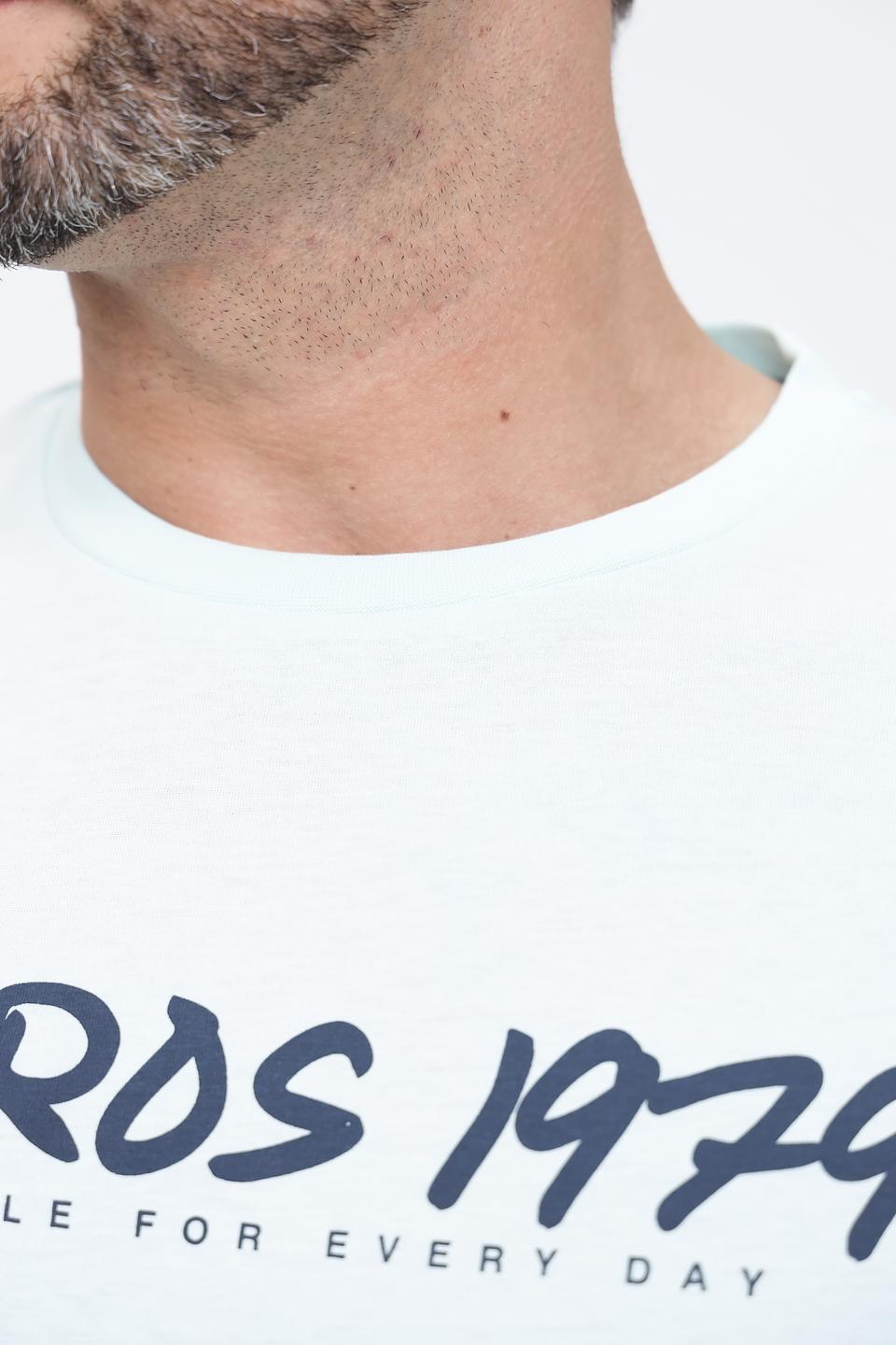 Футболка Lerros с логотипом мятная