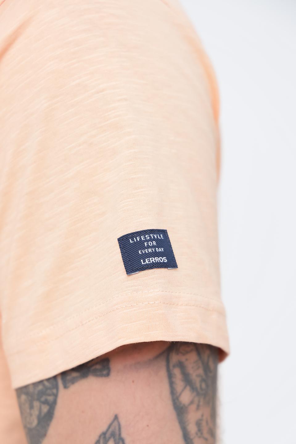 Футболка Lerros с принтом персиковый