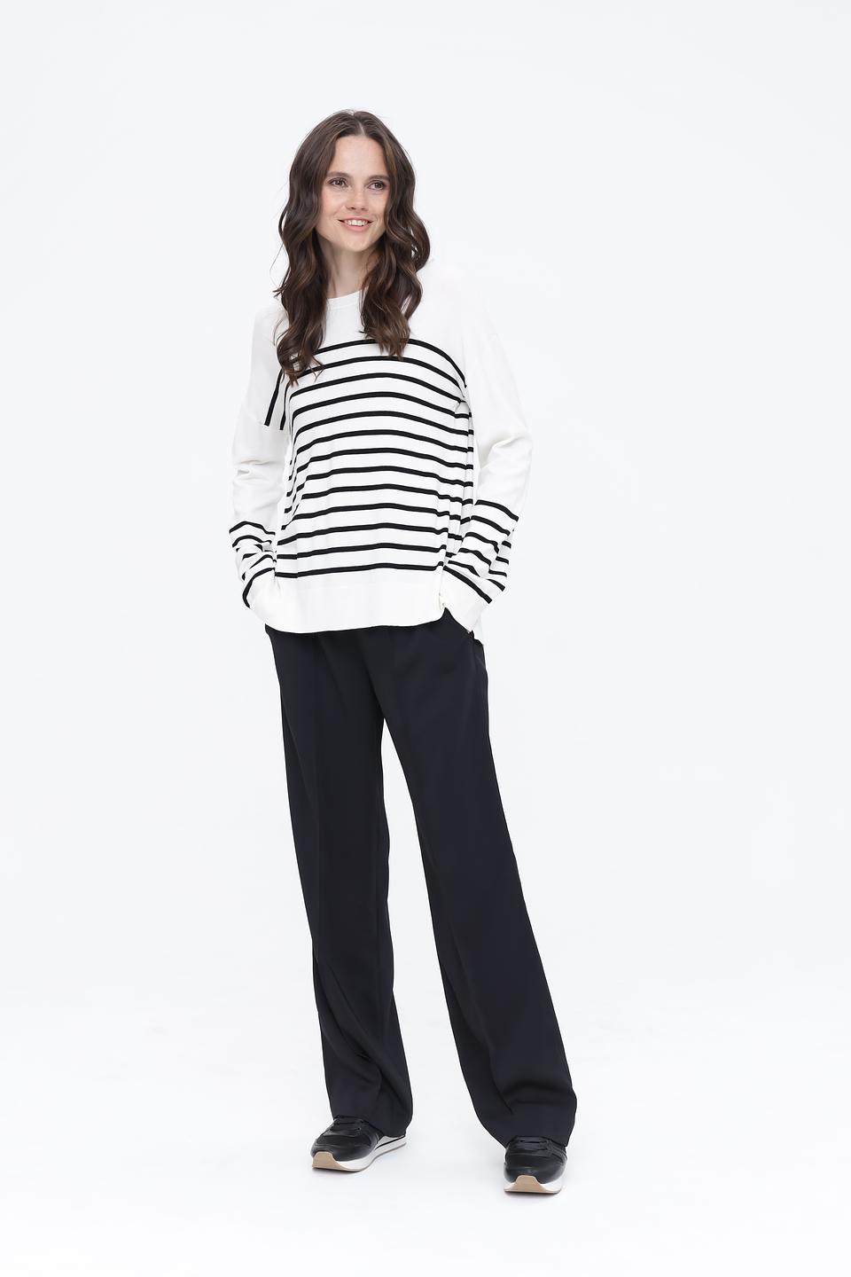 Пуловер Broadway в полоску