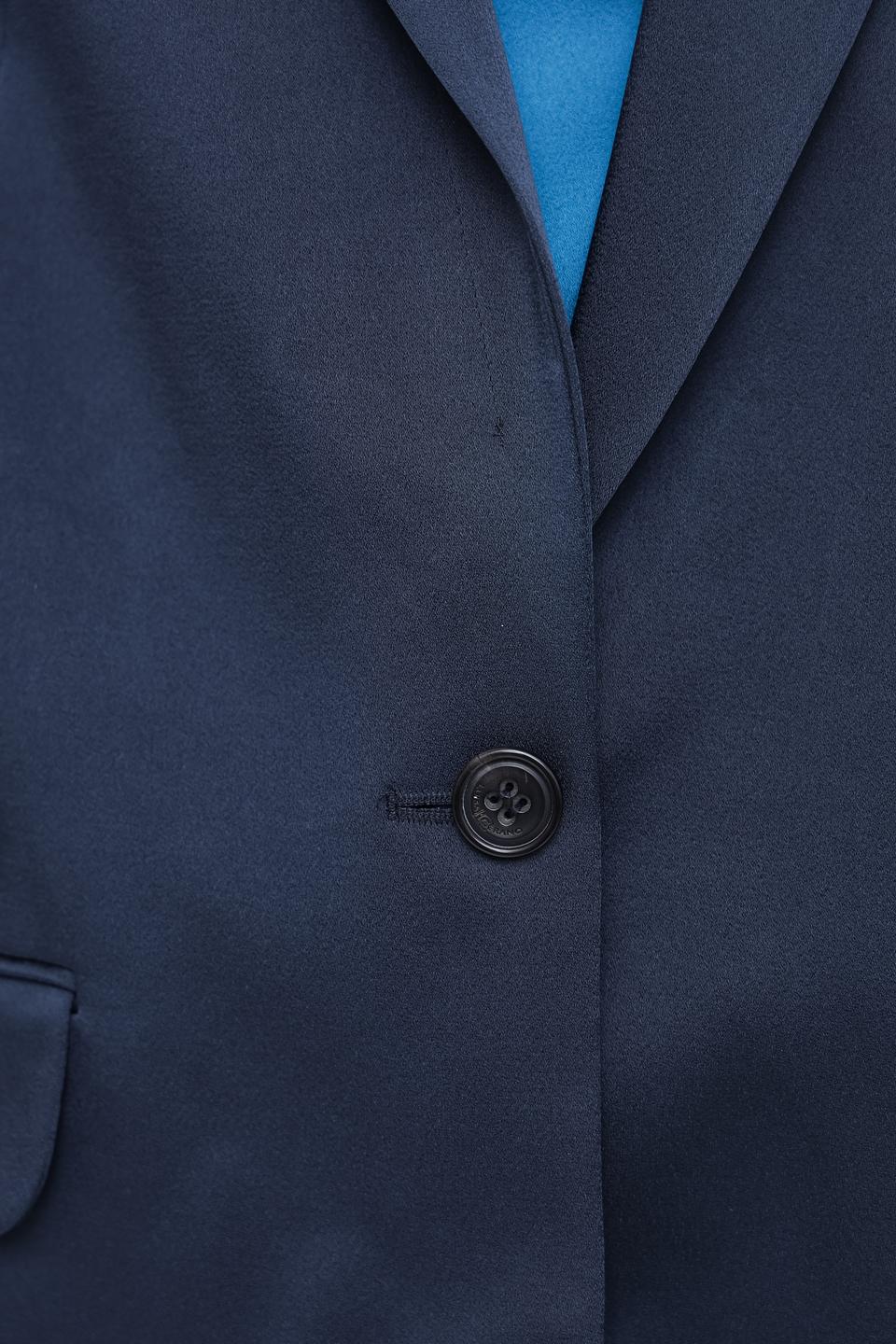 Жакет Luisa Cerano синий приталенный