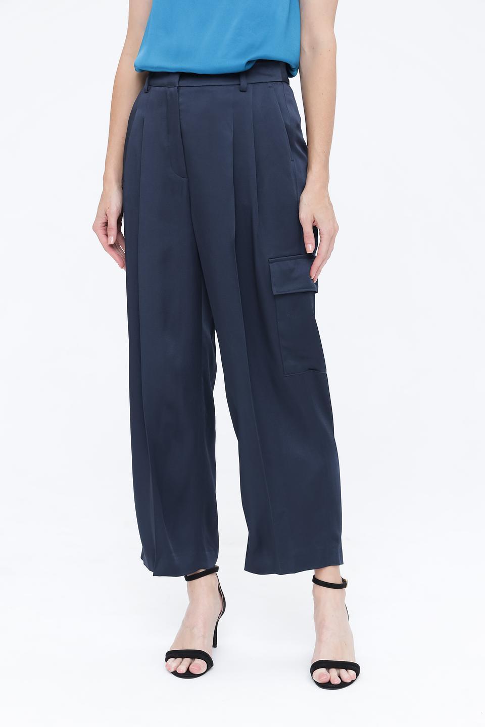 Брюки кюлоты Luisa Cerano тёмно-синие