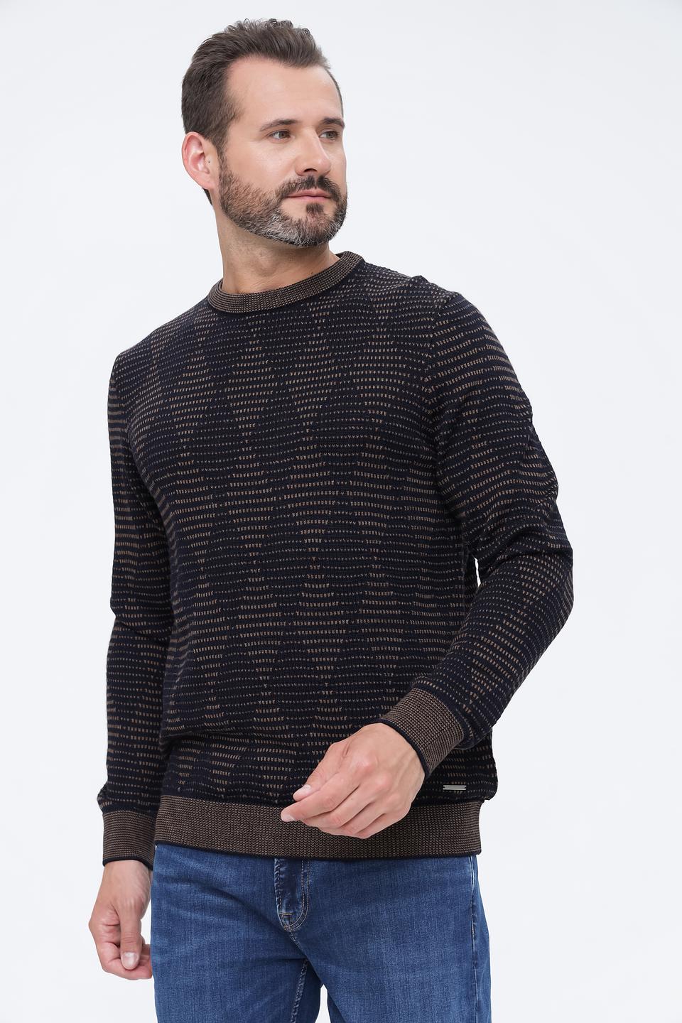 Джемпер Bugatti с узором чёрный