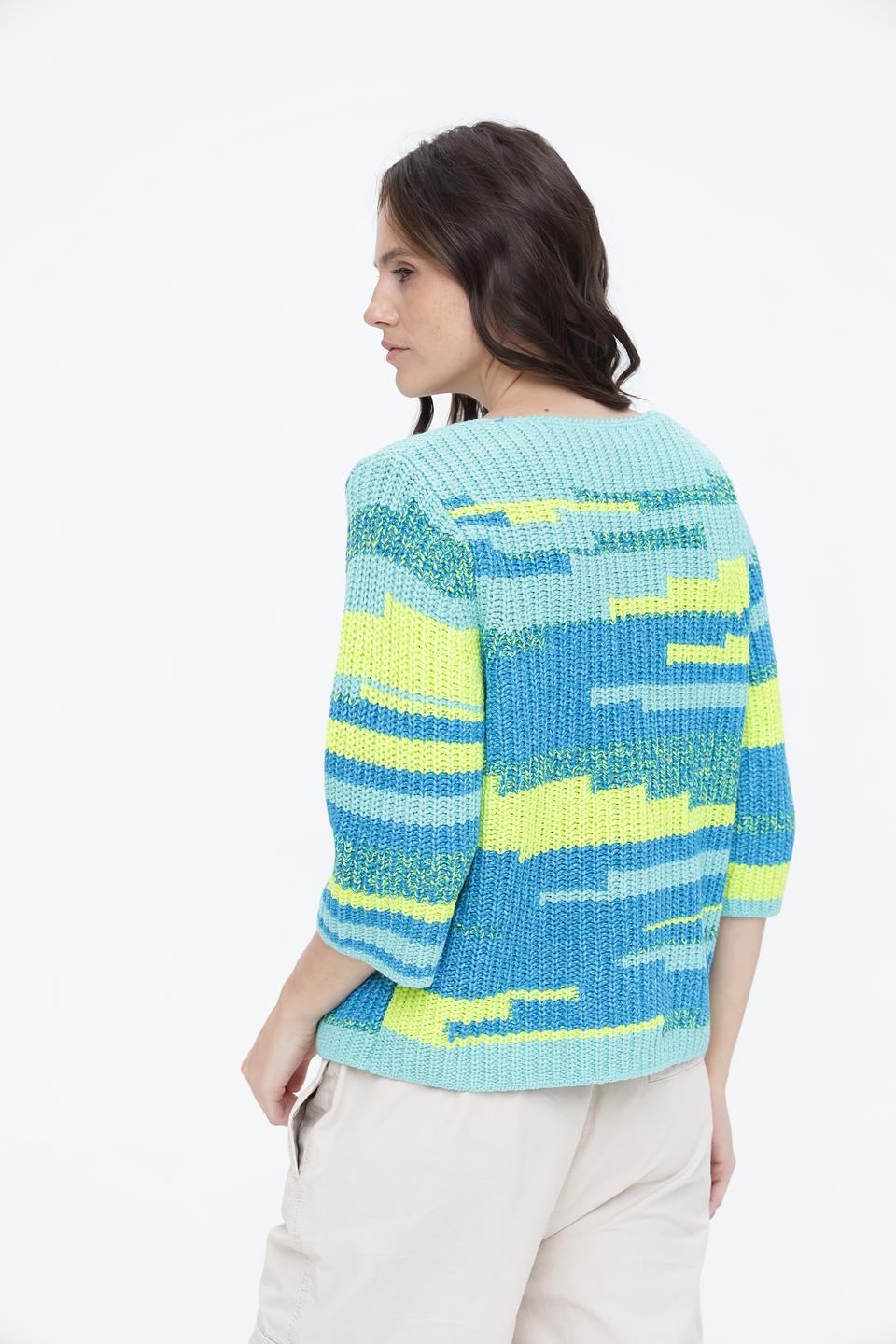 Пуловер Oui с v-образным вырезом