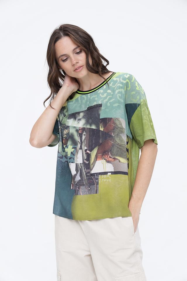 Футболка Oui с принтом