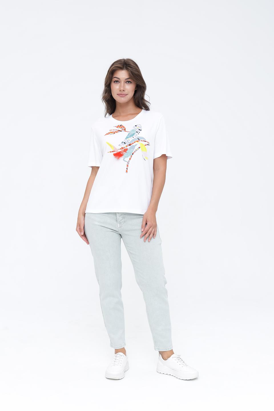 Футболка Marc Cain с принтом