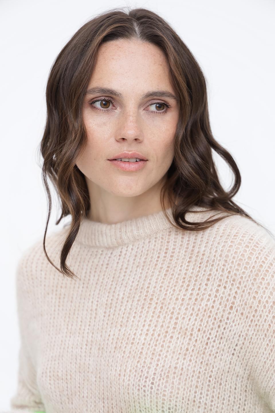 Пуловер Marc Cain в полоску