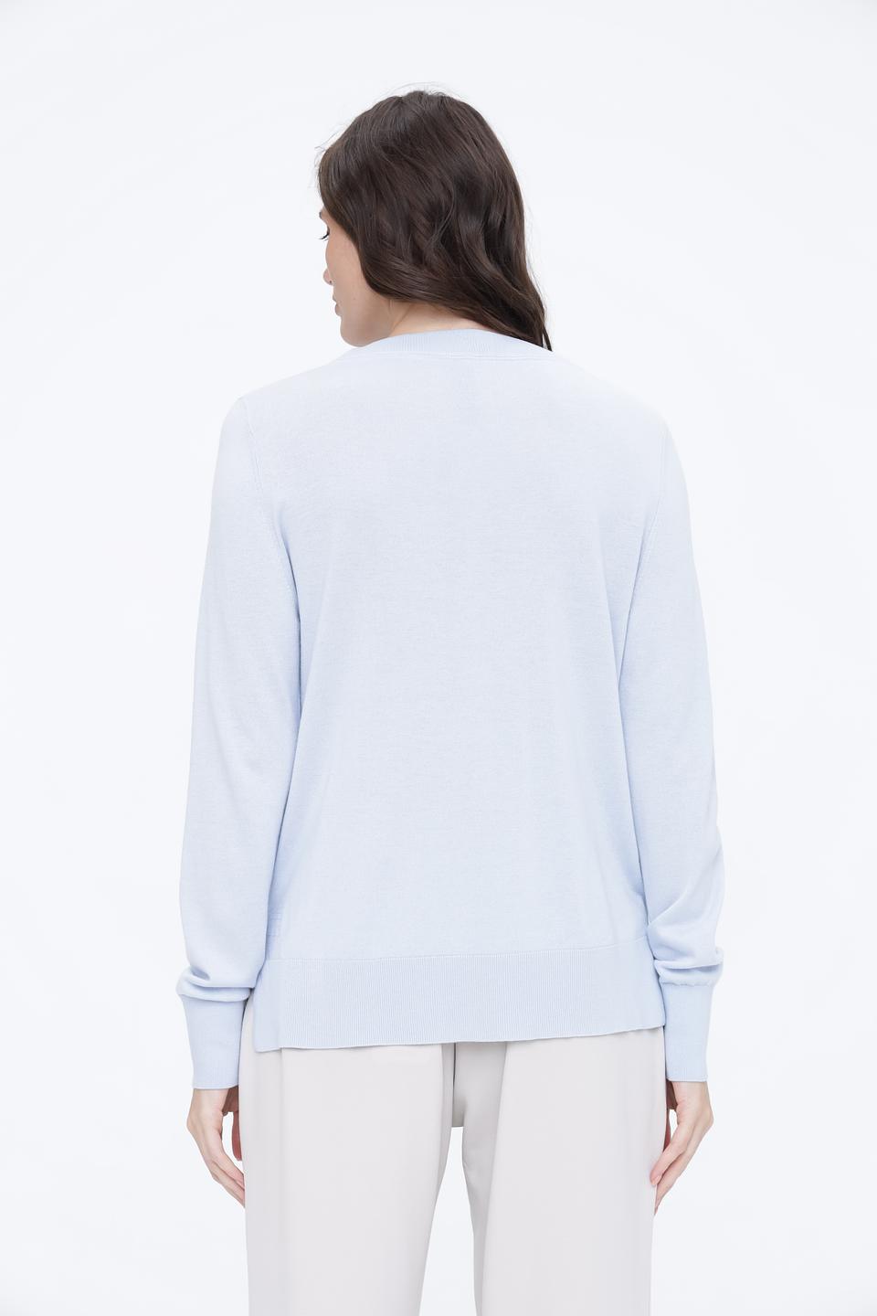 Пуловер Marc Cain голубой