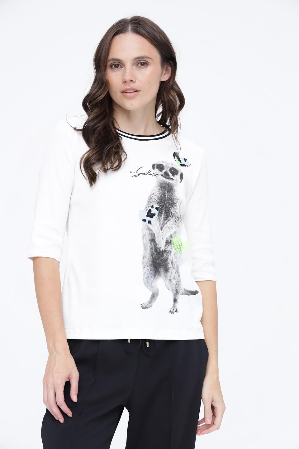 Футболка Marc Cain с принтом