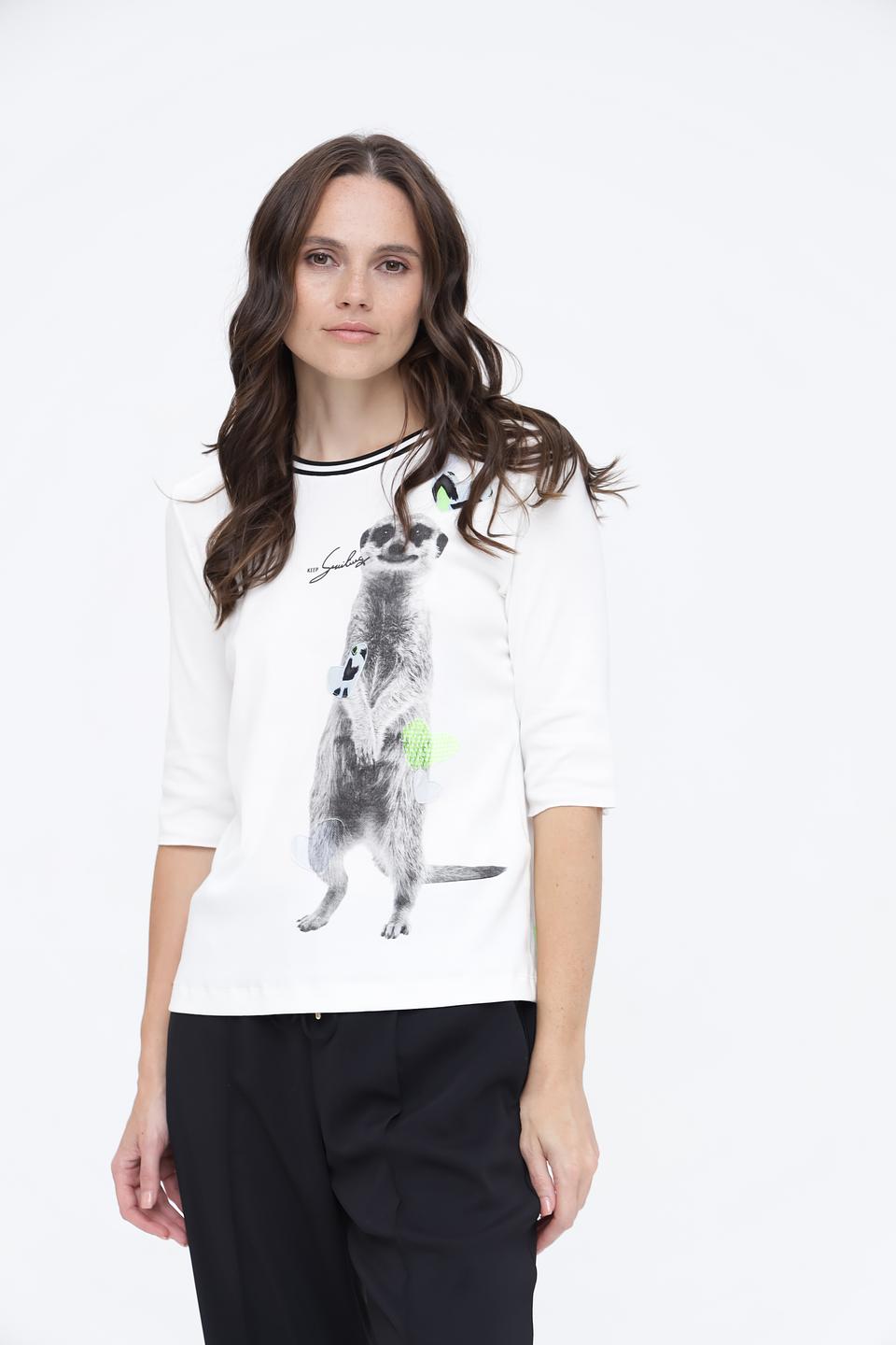 Футболка Marc Cain с принтом