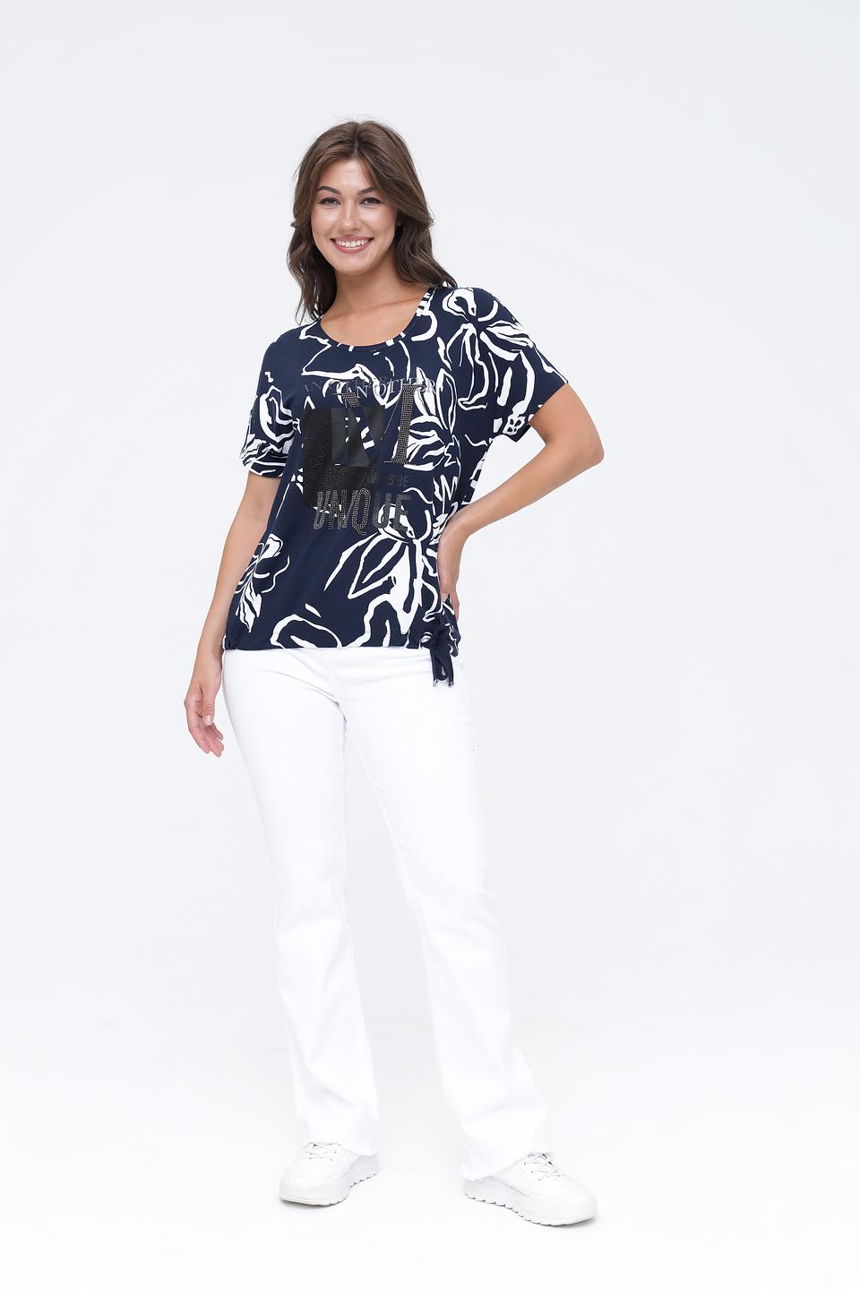 Блуза Monari с цветочным принтом