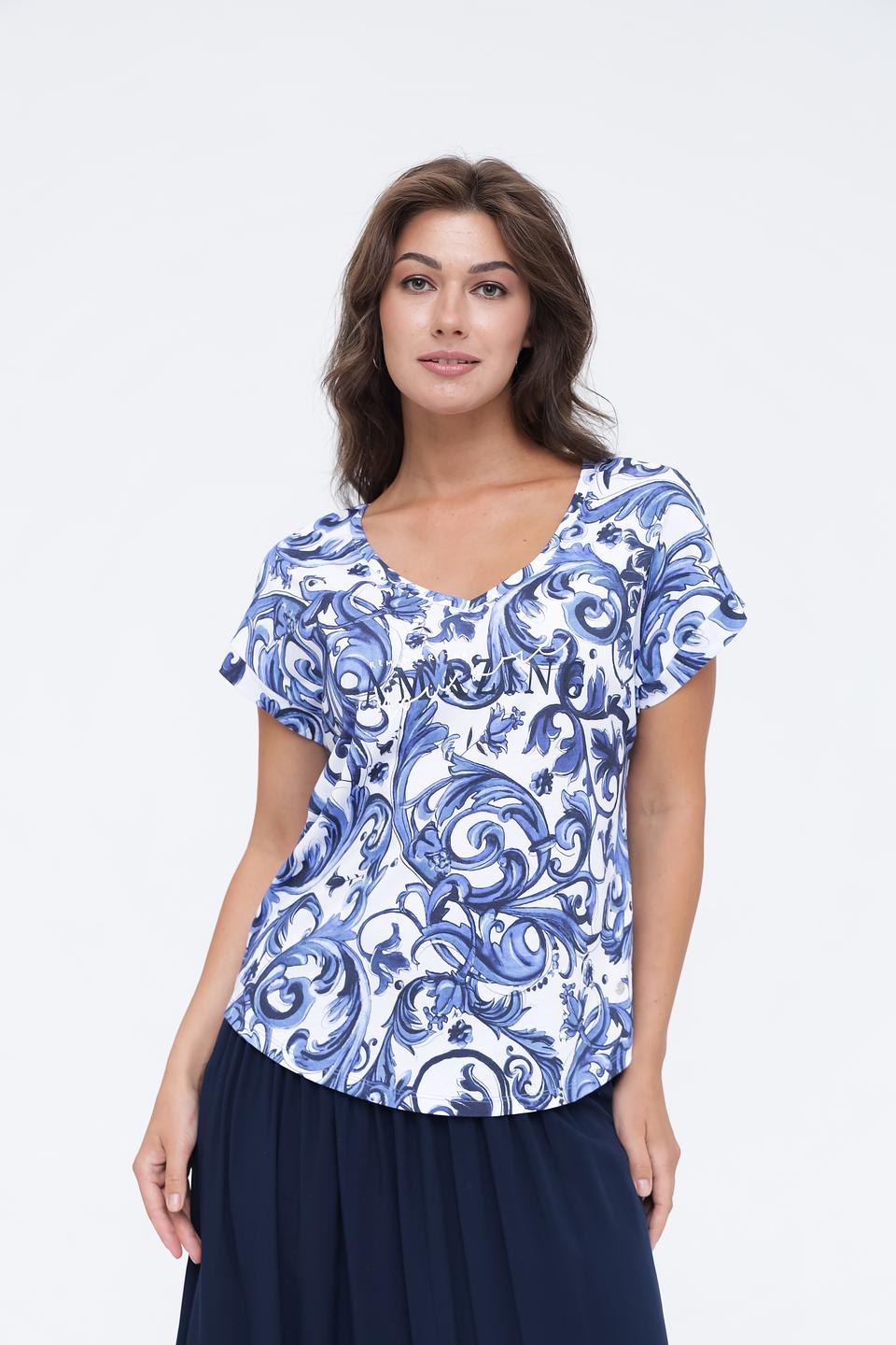 Блуза Monari с узором пейсли