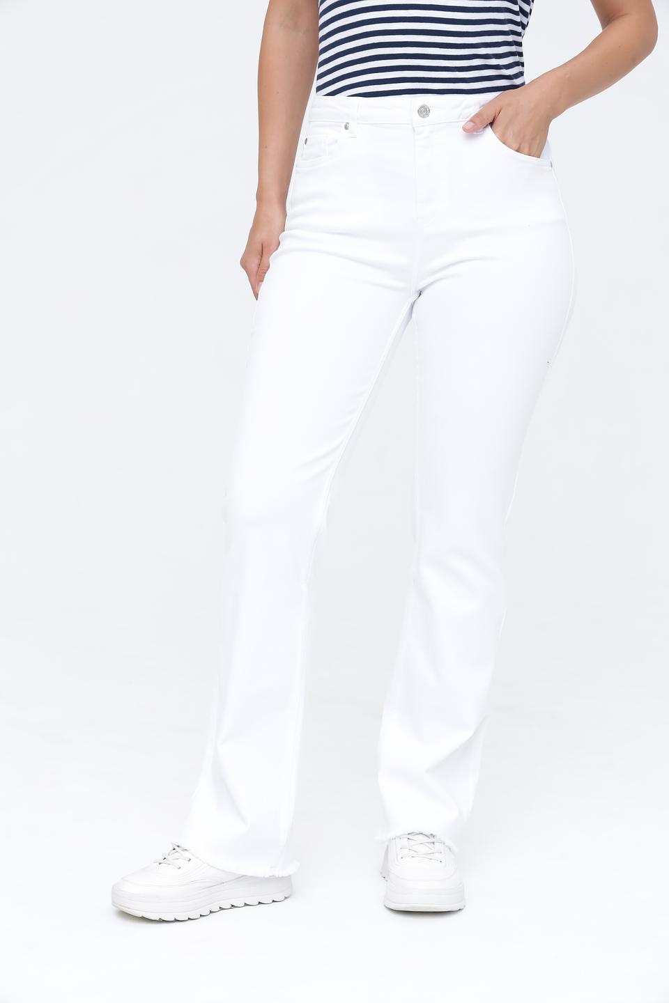 Джинсы Monari белые прямые