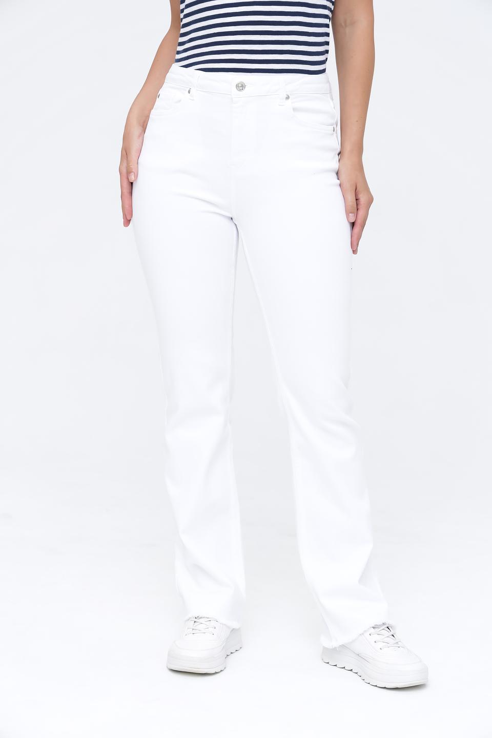 Джинсы Monari белые прямые