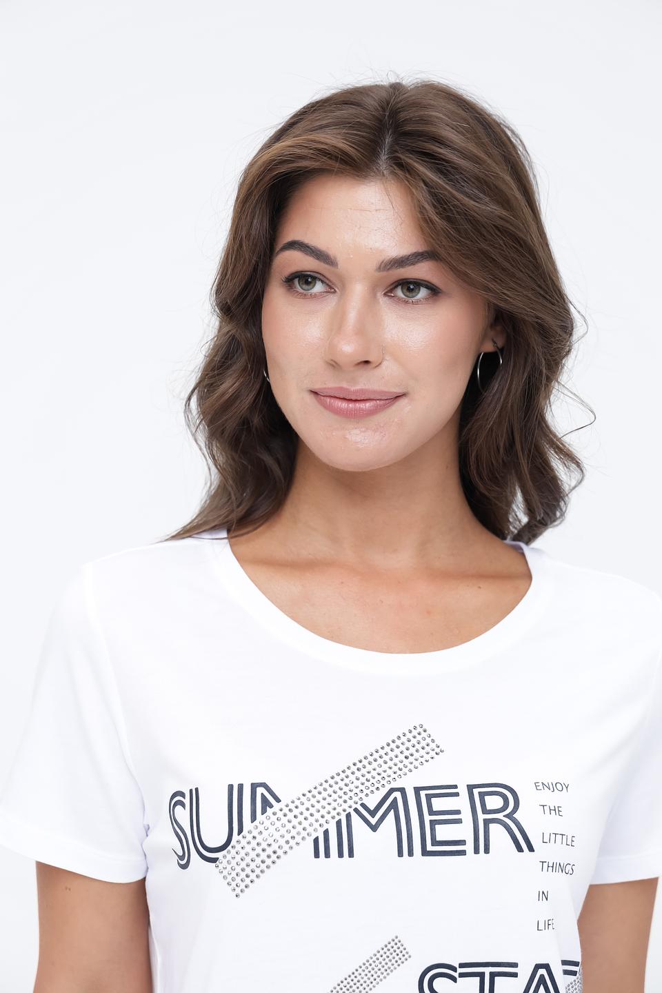 Футболка Monari с принтом