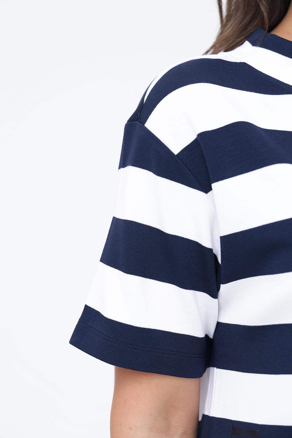 Пуловер Monari в полоску