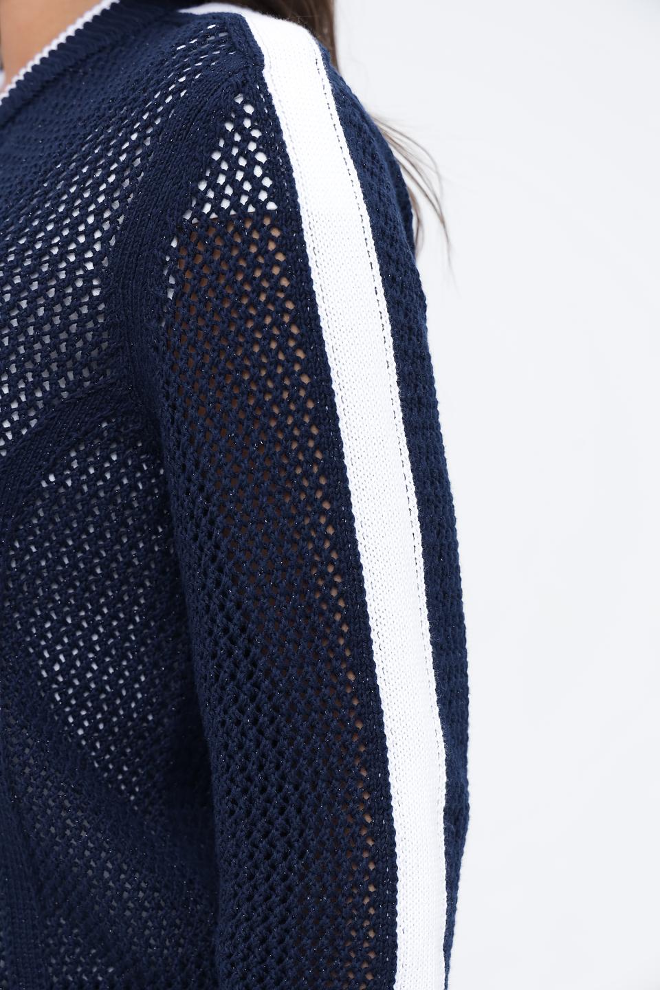 Жакет Monari с вышивкой синий