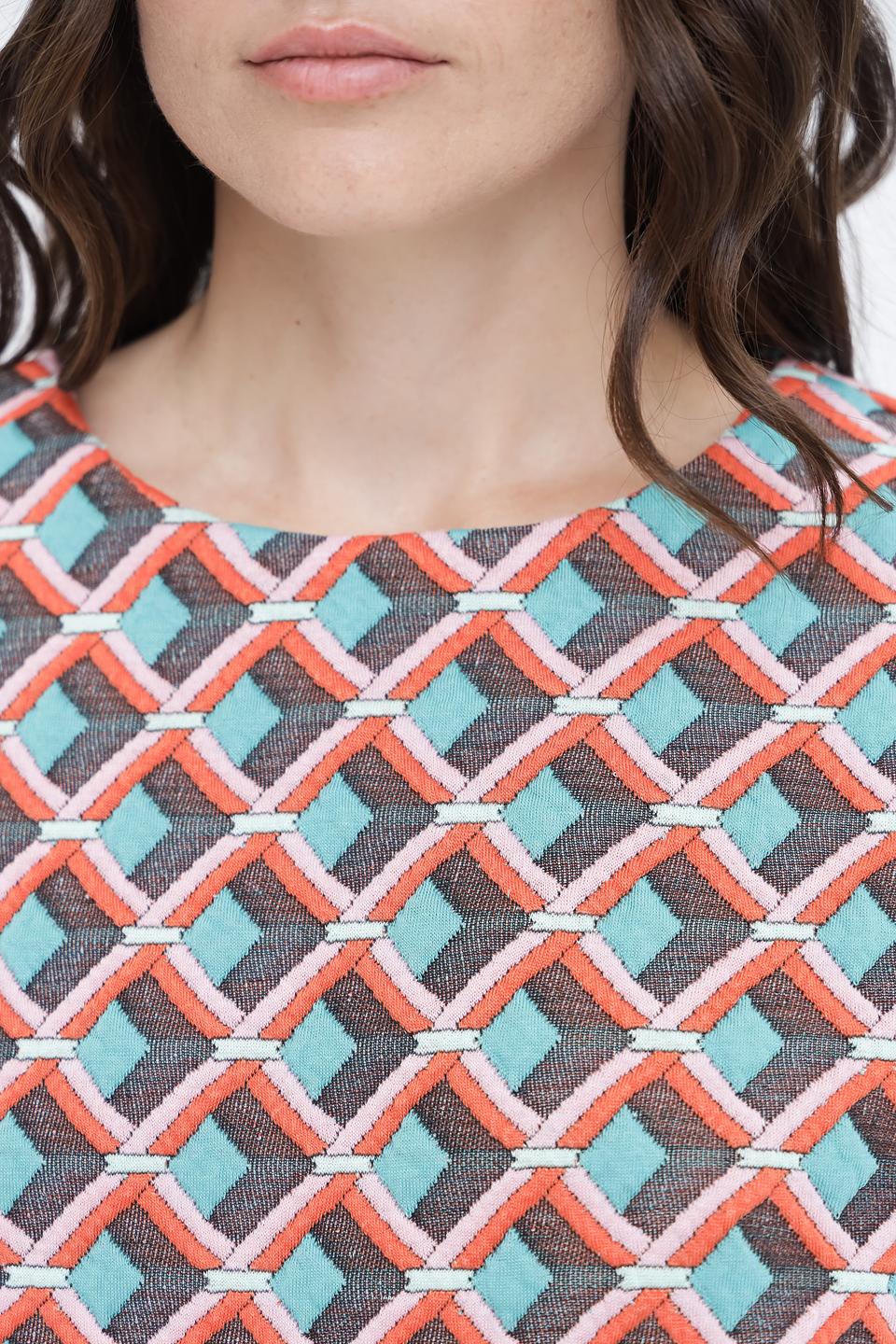 Пуловер Beatris с геометрическим узором