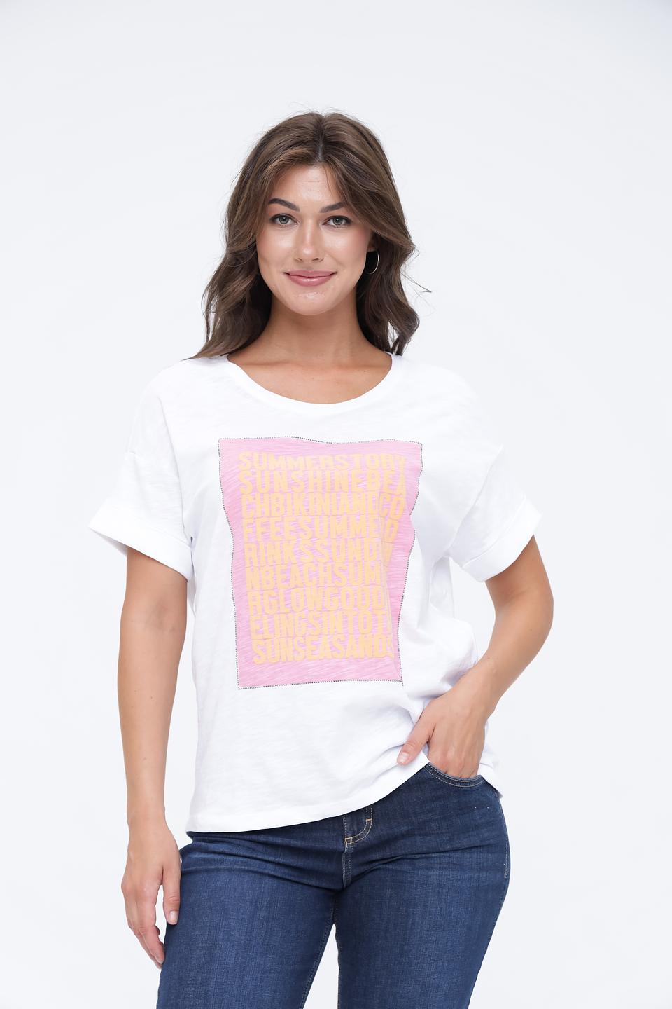 Футболка Monari с принтом