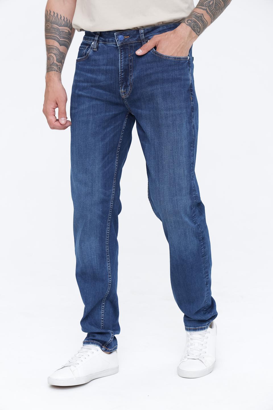 Джинсы Guess синие прямые