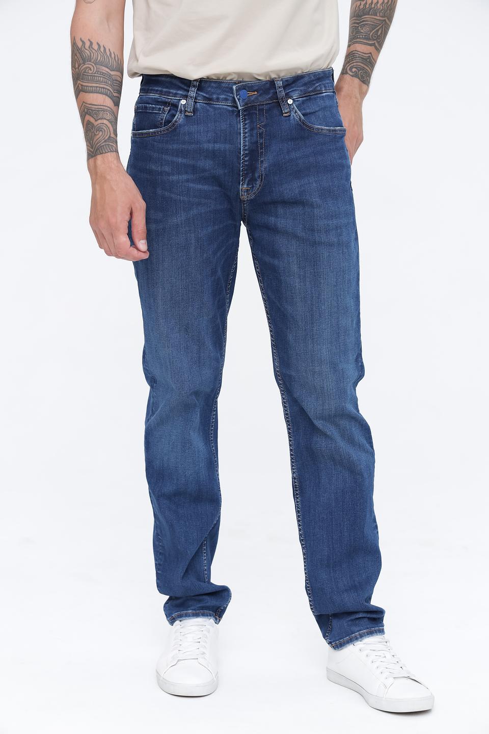 Джинсы Guess синие прямые