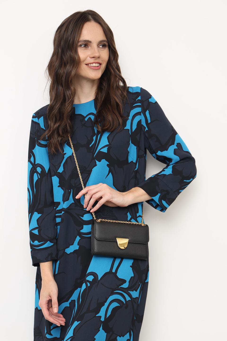 Сумка Coccinelle чёрная клатч