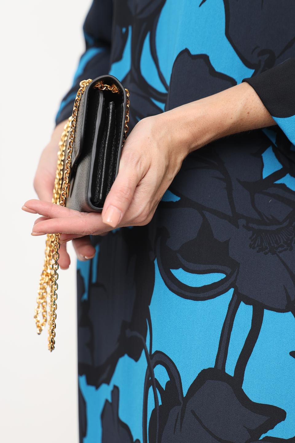 Сумка Coccinelle чёрная клатч