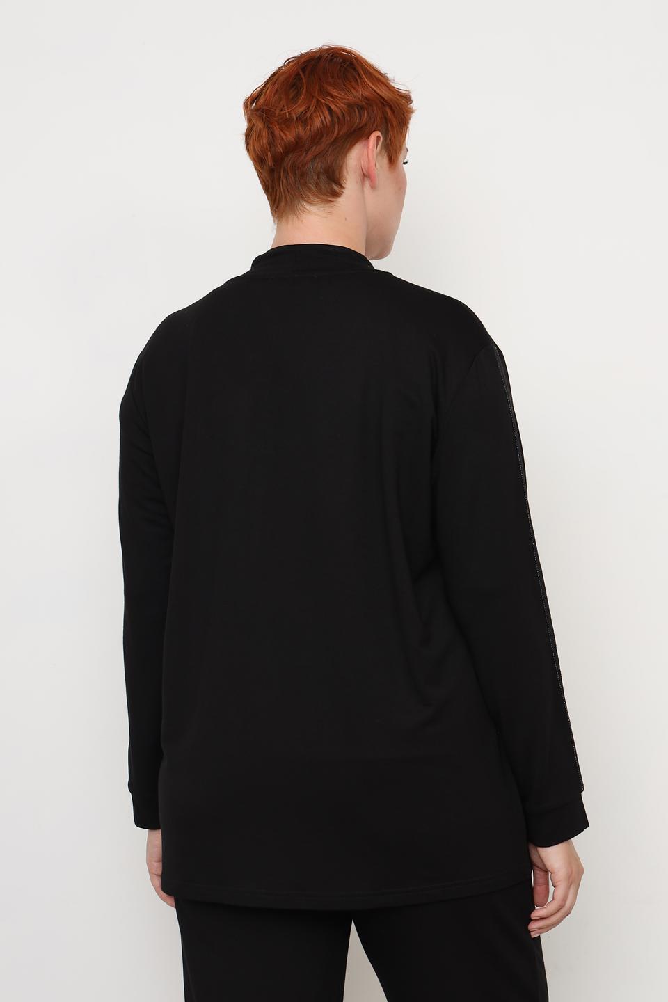 Кардиган Doris Streich чёрный с декором