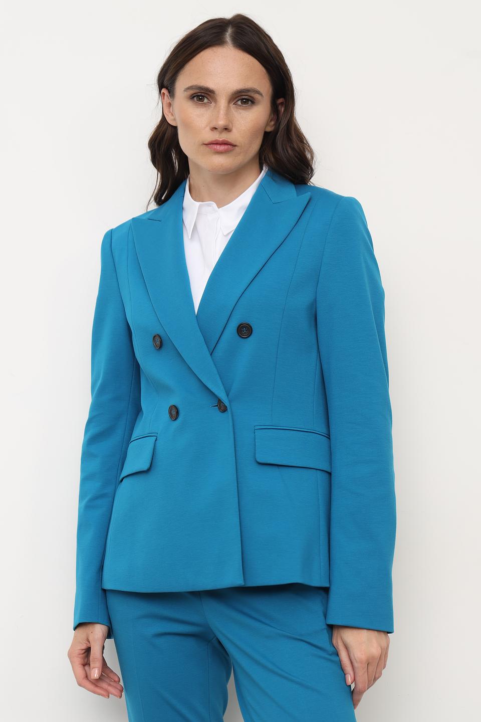 Жакет Luisa Cerano бирюзовый