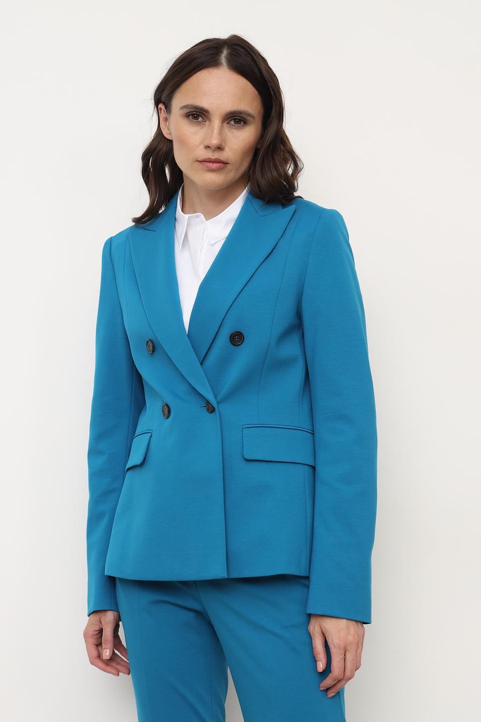 Жакет Luisa Cerano бирюзовый