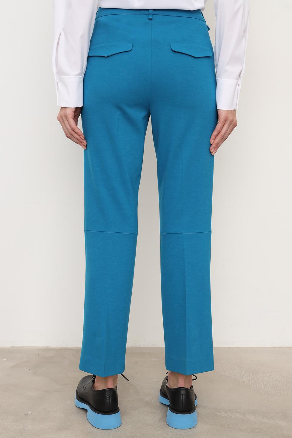 Брюки классические Luisa Cerano бирюзовые