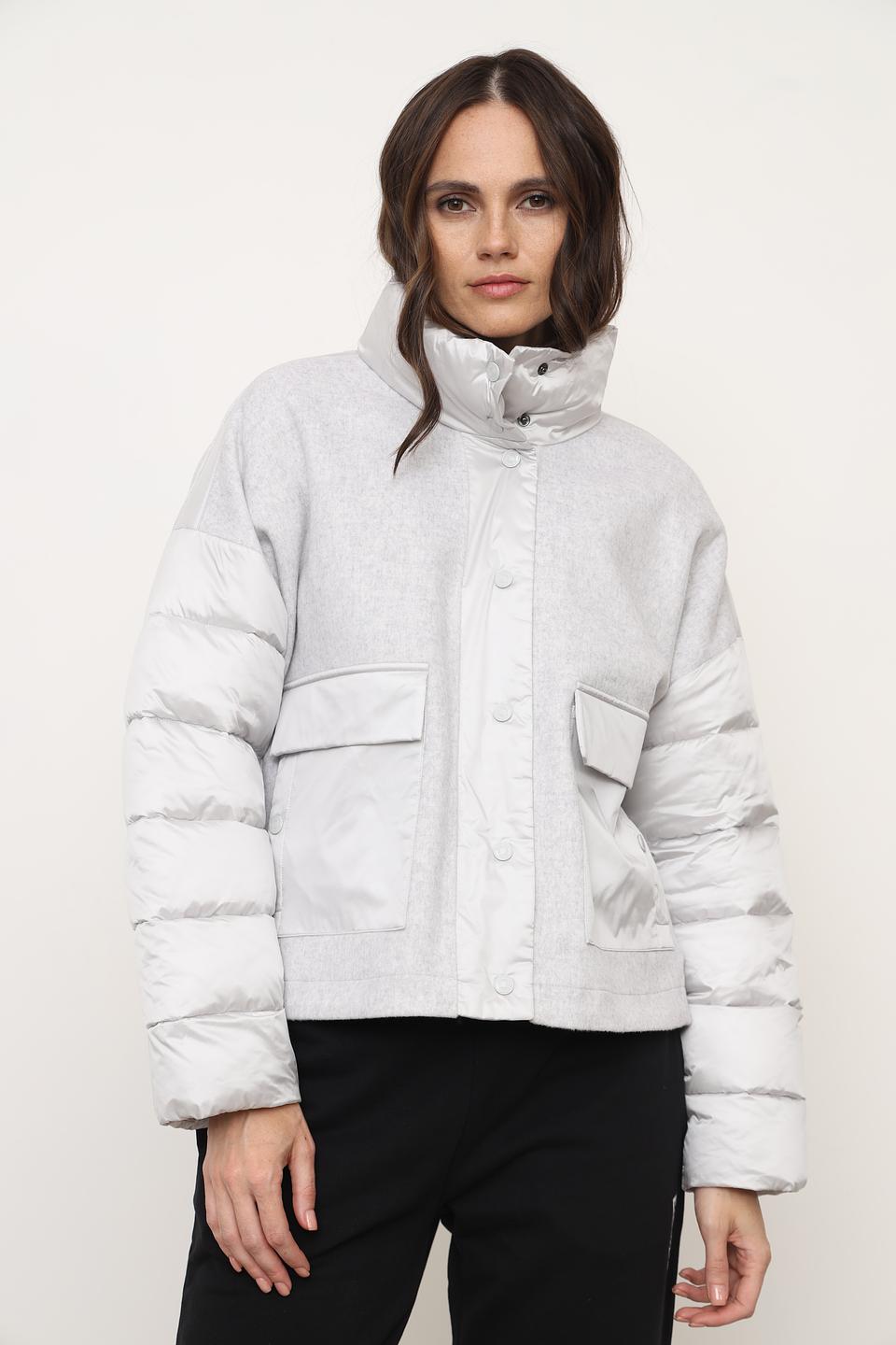 Куртка Marc Cain комбинированная серая