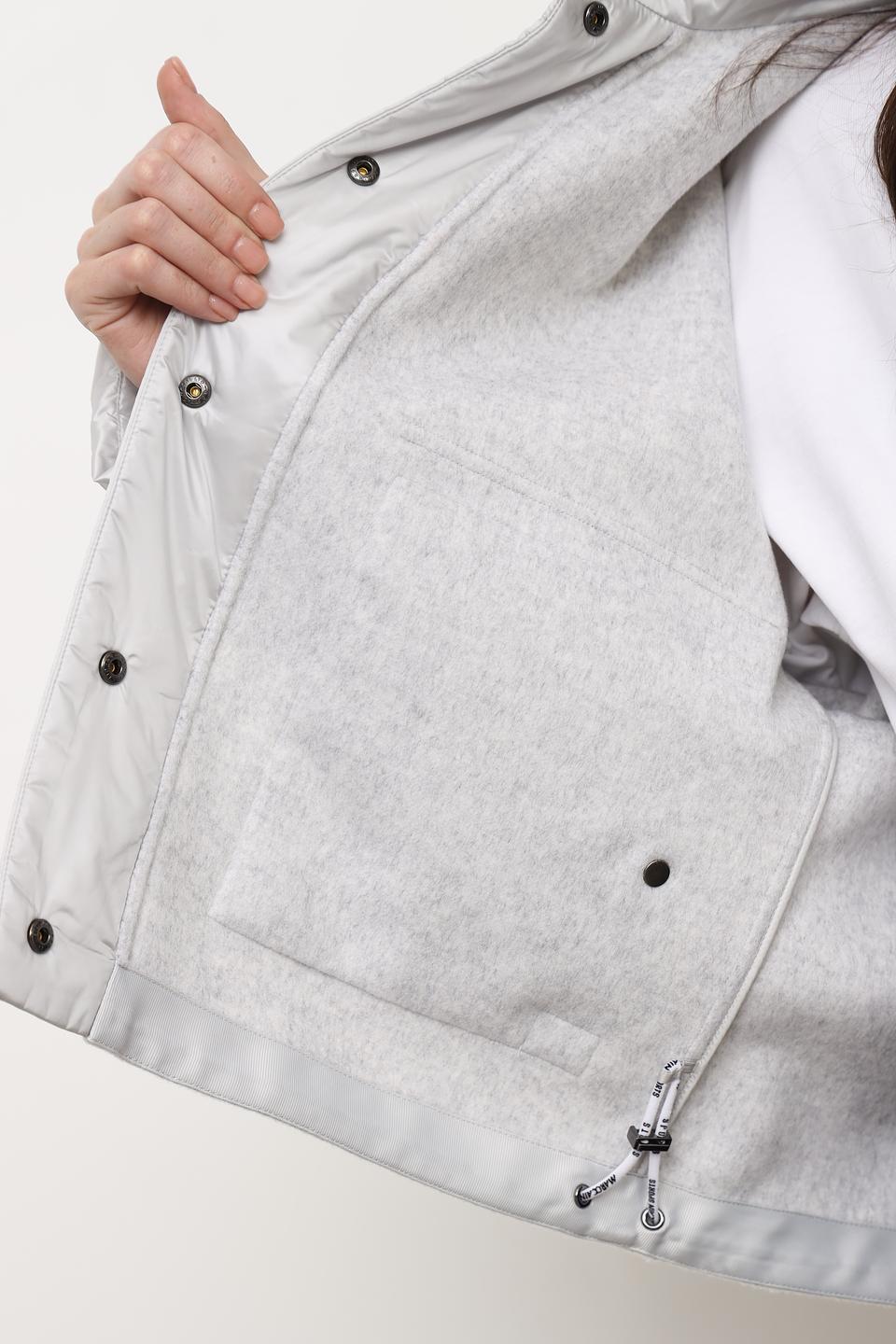 Куртка Marc Cain комбинированная серая