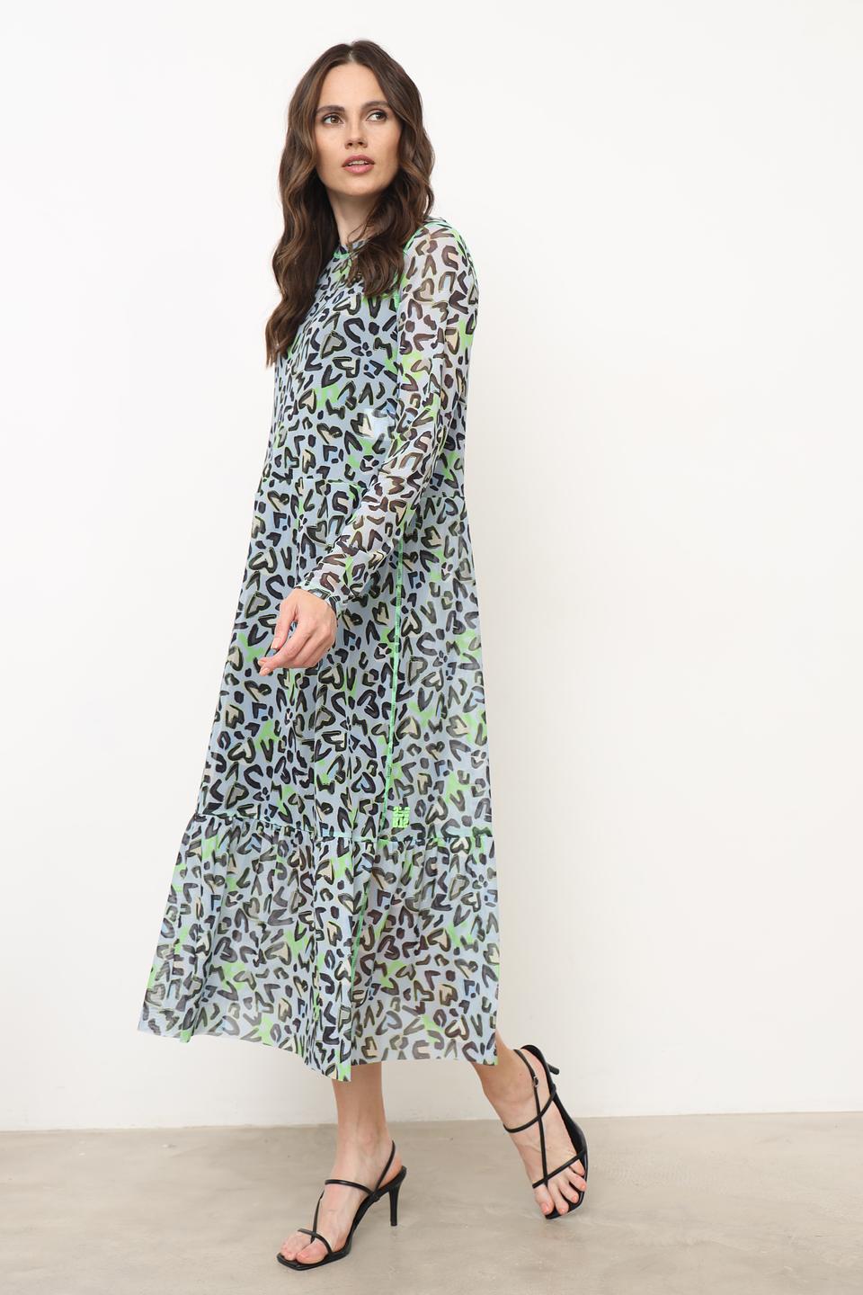Платье Marc Cain с леопардовым принтом
