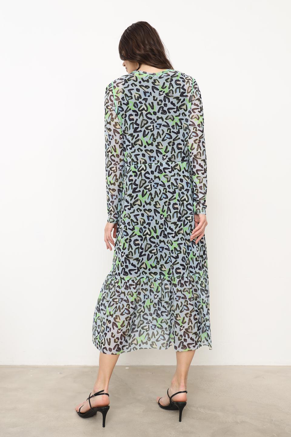 Платье Marc Cain с леопардовым принтом