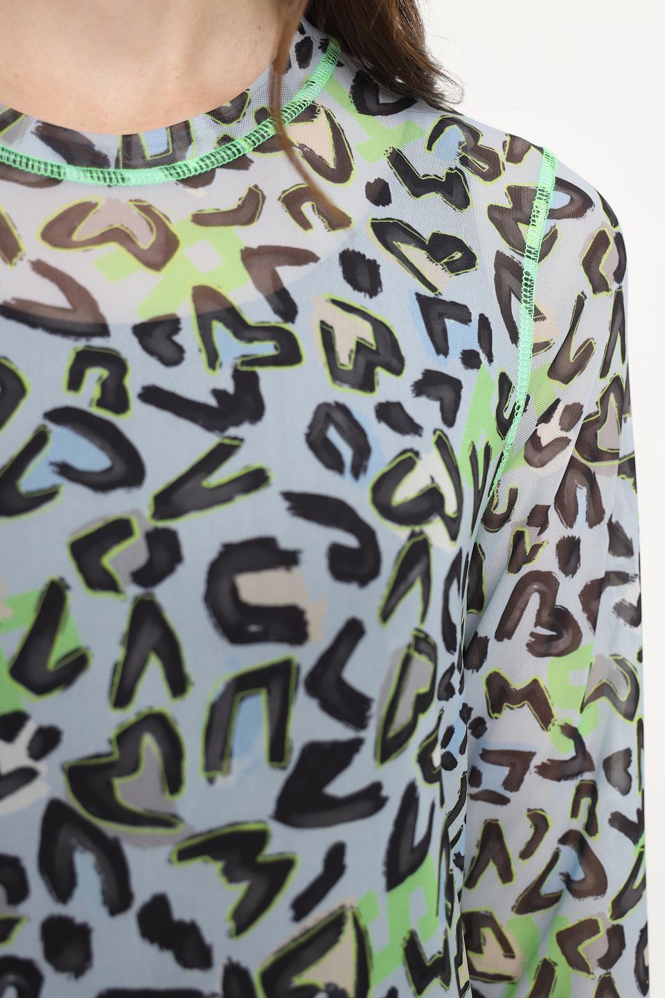 Платье Marc Cain с леопардовым принтом