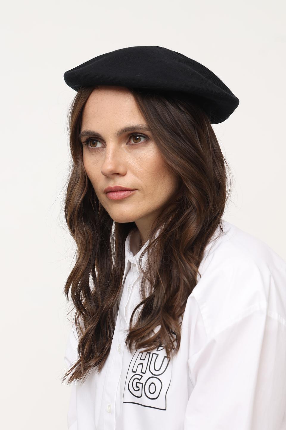 Берет Bugatti чёрный