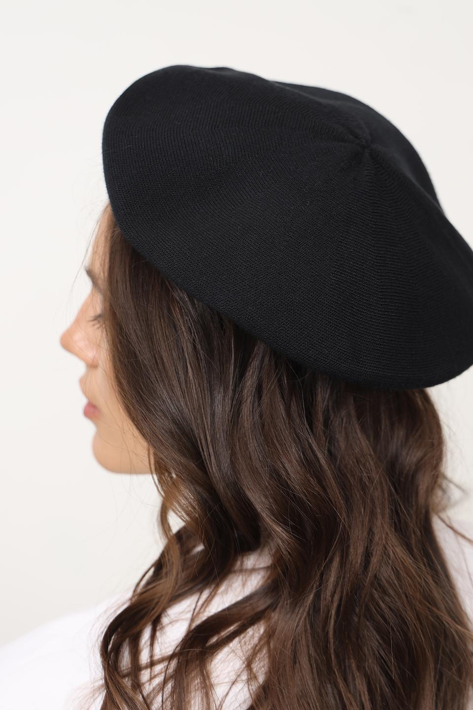 Берет Bugatti чёрный