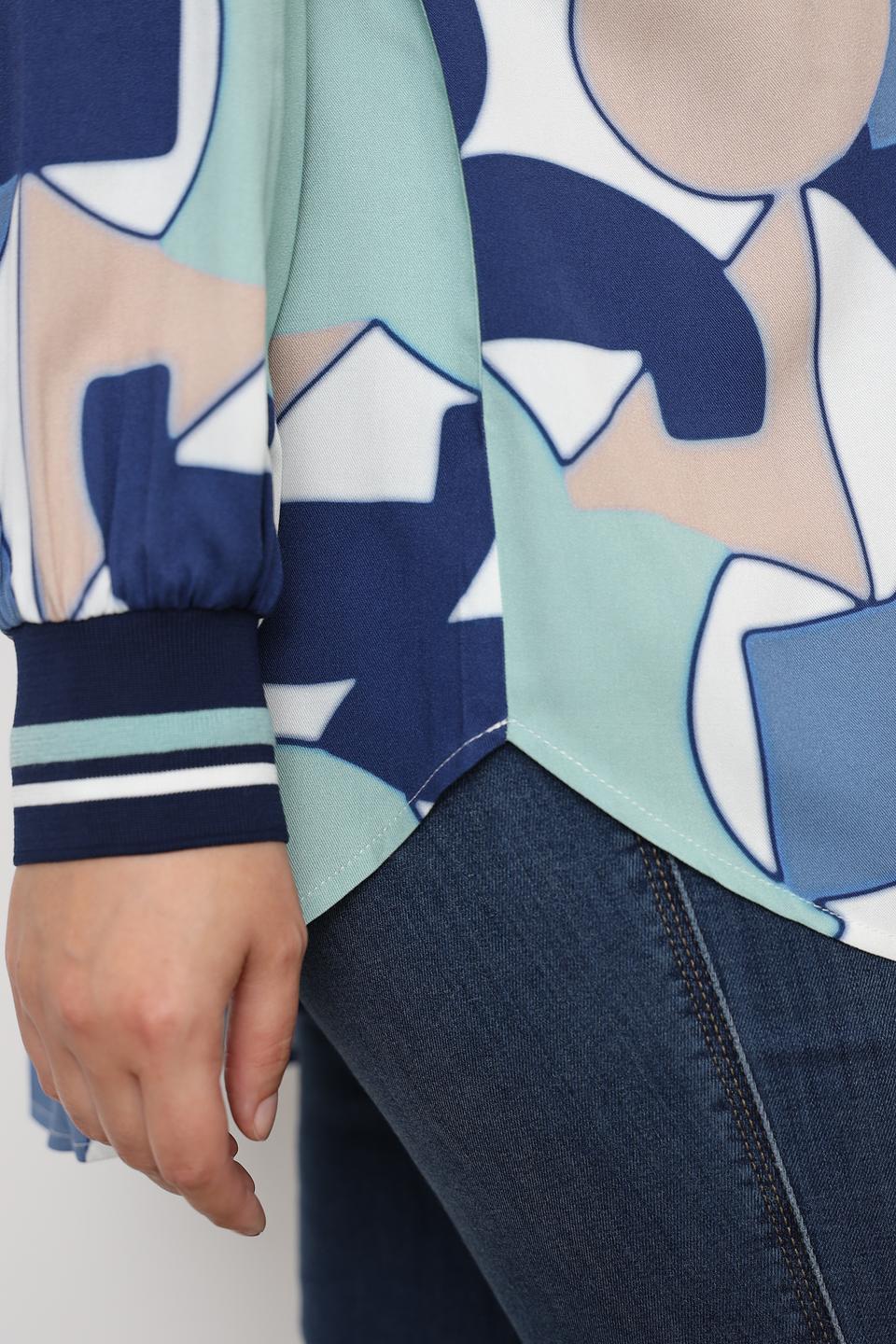 Рубашка Frapp с геометрическим принтом