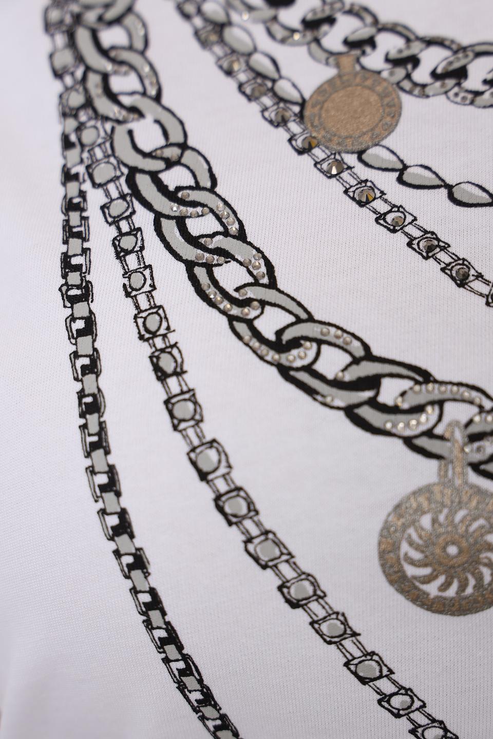 Футболка Margittes с цепями