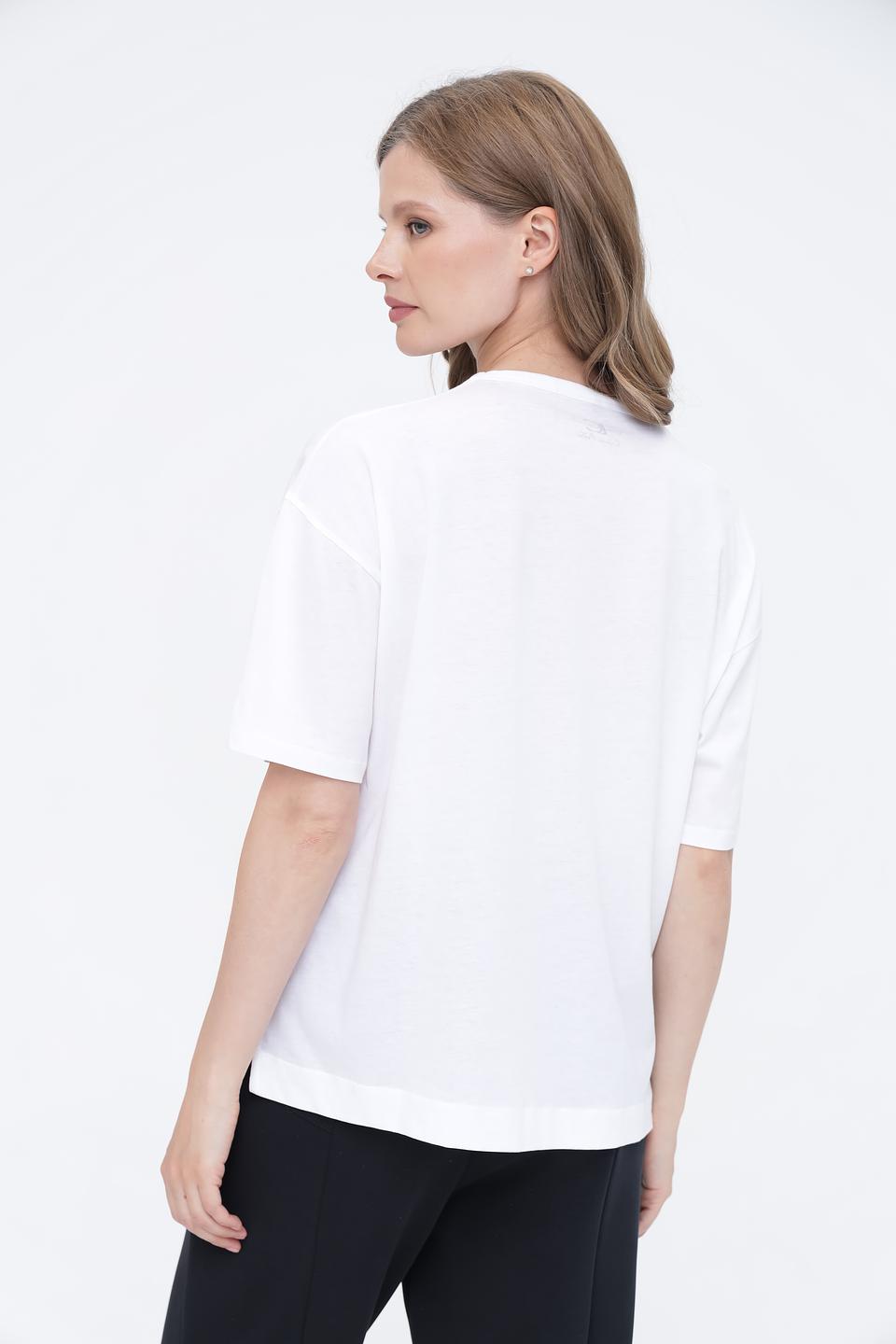 Футболка Luisa Cerano с принтом