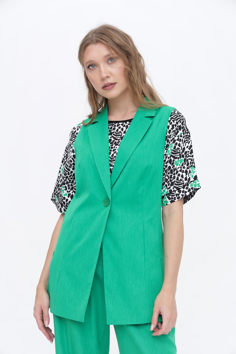 Жилет Taifun изумрудный