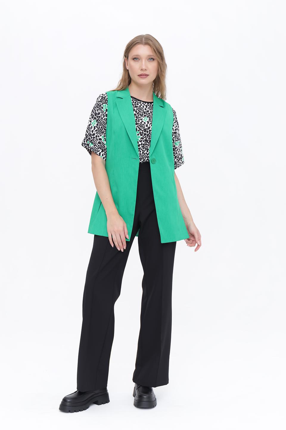 Жилет Taifun изумрудный