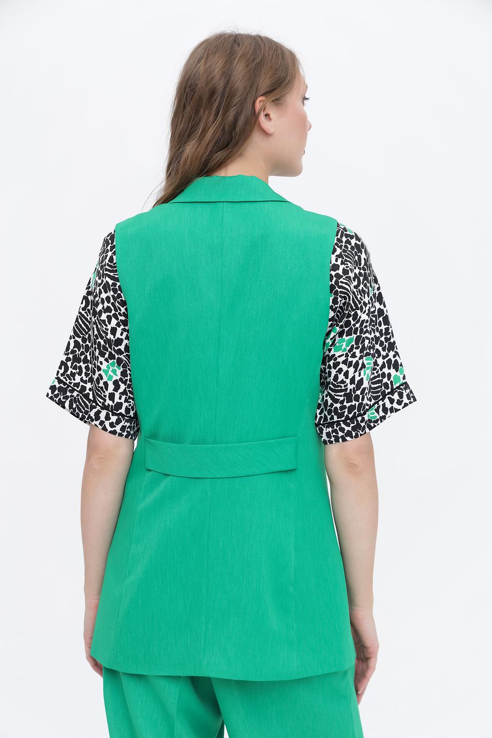 Жилет Taifun изумрудный