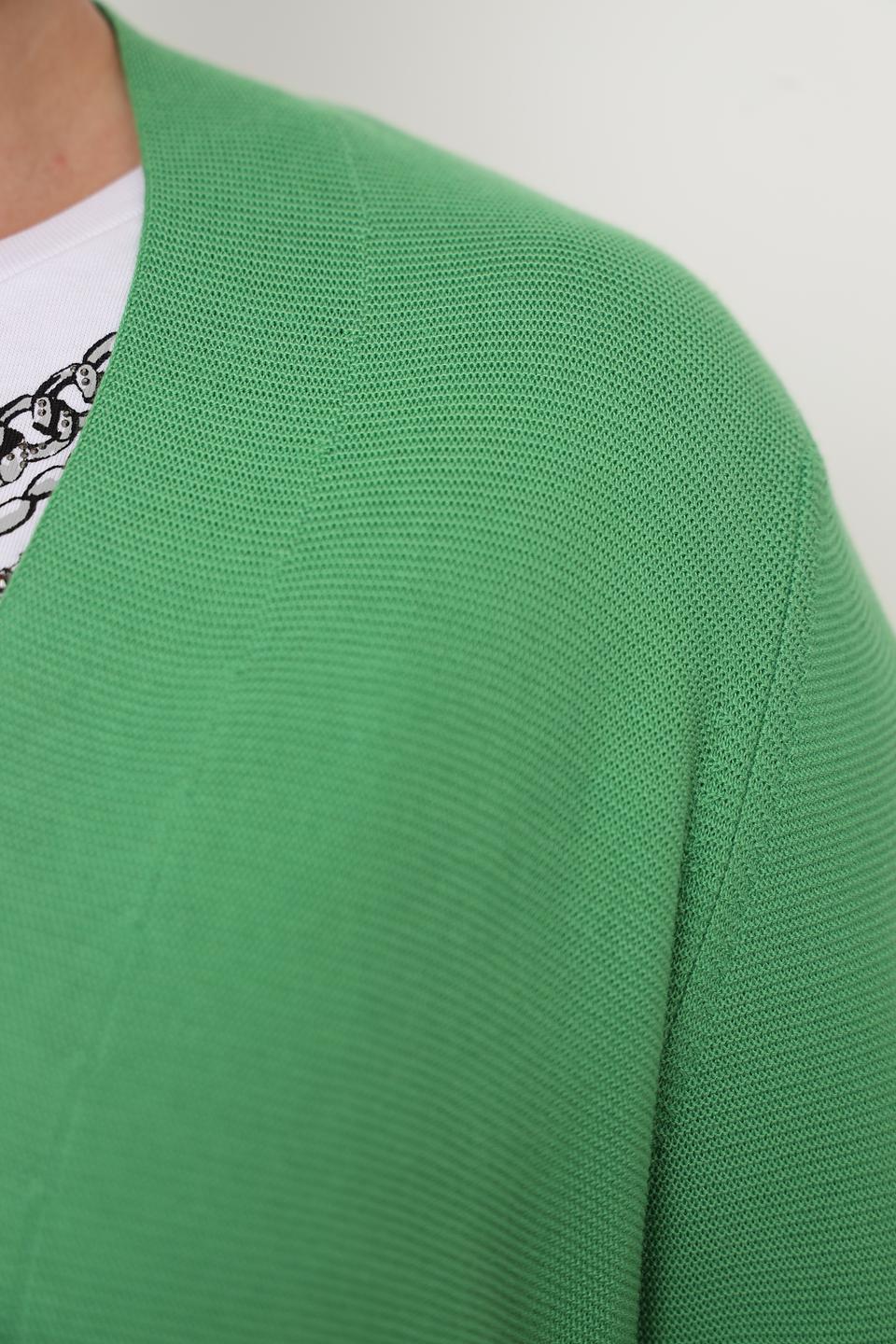 Кардиган Rabe collection зелёный