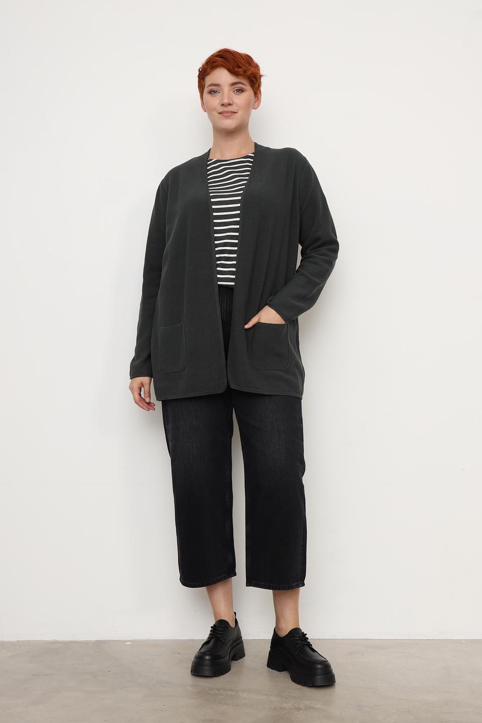 Кардиган Via Appia серый