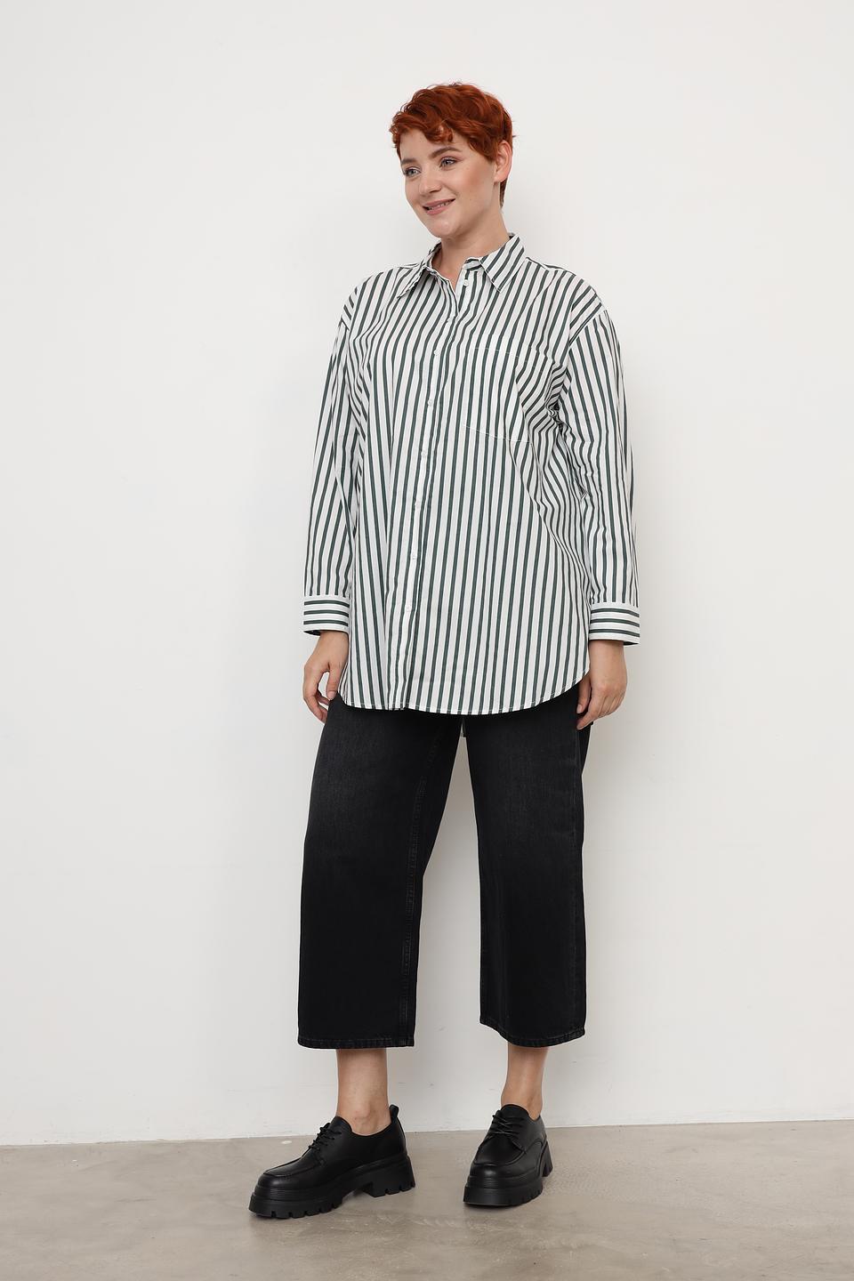 Рубашка Via Appia в полоску