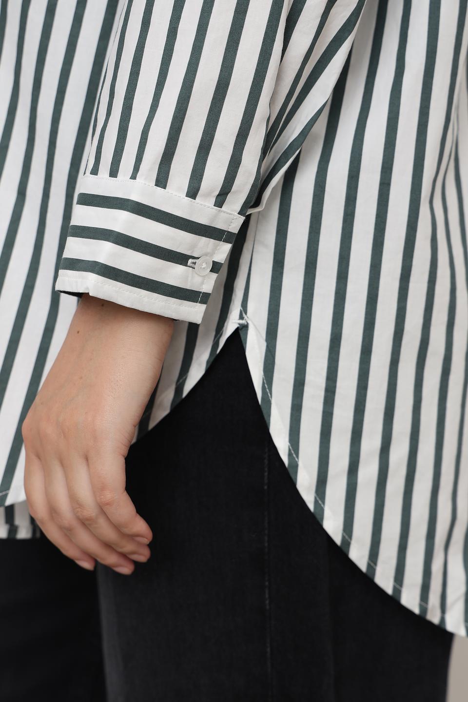 Рубашка Via Appia в полоску